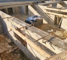 Construction de la dalle du rez-de-chaussée