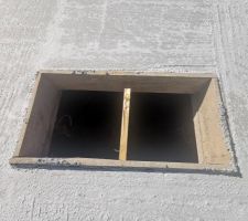 Construction de la dalle du rez-de-chaussée
