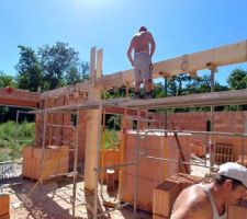 Poutre intérieur pour charpente