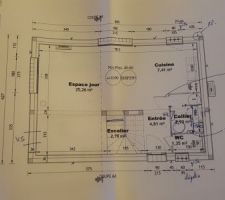 Plan du rez de chaussée