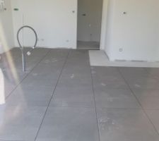 Carrelage pièce de vie