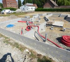 Fin de preparation pour plancher veodal