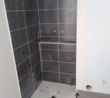 Douche avant aménagement