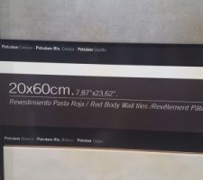Choix de  la faïence salle d'eau parentale