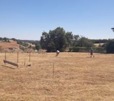 Implantation et mise en place des chaises