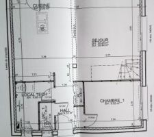 Plan du rez de chausée