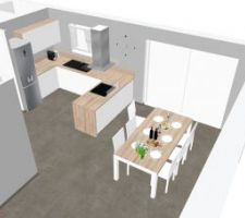 Idée de déco cuisine / salle à manger.