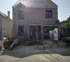 Reprise de l'avanc&eacute;e du garage