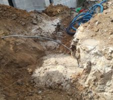 Tranchée raccordements privés