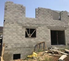 Mur du 1er &eacute;tage