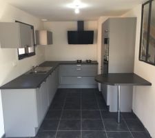 Pose cuisine terminée