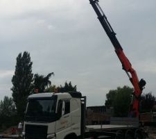 Livraison et installation du  plancher veodal