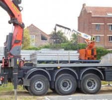 Livraison et installation du  plancher veodal