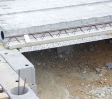 Pose du vide sanitaire