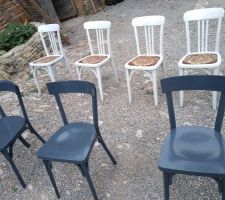 Restauration chaises