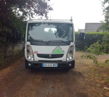 Notre bestiole pour transporter la clôture temporaire