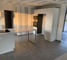 Pose de la cuisine