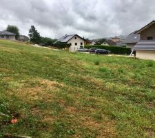 Implantation sur le terrain 
RDV préparatoire terrassement
Vue Nord Ouest
