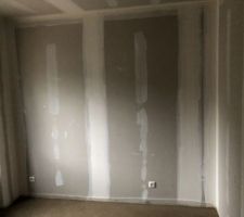 Pose chape flottante