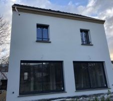Ravalement Weber Blanc G00 finition grattée