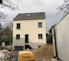 Ravalement Weber Blanc G00 finition grattée
