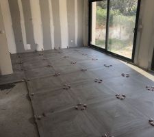 Pose de carreaux 80x80