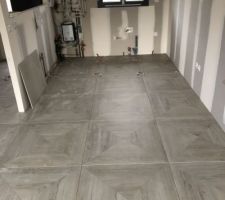 Pose de carreaux 80x80