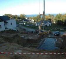 Vue d'ensemble avant le coulage du b&eacute;ton