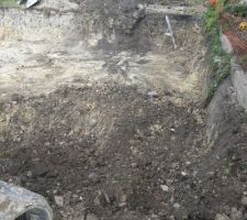 Terrassement en cours