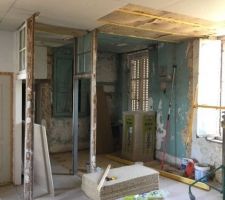 Isolation plafond avec panneau de chanvre