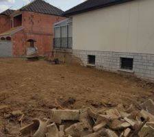 Photo de notre terrain pr&ecirc;t