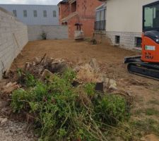 Photo de notre terrain pr&ecirc;t