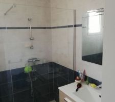 Ouf ! La salle de bains est terminée !
