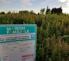 Pour se faire une idée, la hauteur était de + 1.80m
