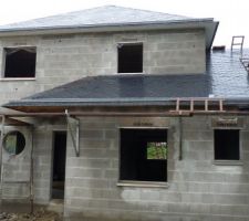 Toit du garage
