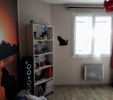 Chambre de Sarah refaite.  Ils ont 11 ans maintenant. De vrais chambres d'ados