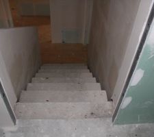 Combles : escalier