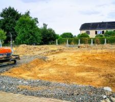 Terrassement .