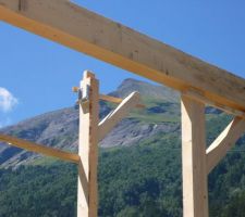 Premiers assemblages de pannes
