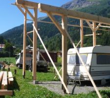 Atelier "montage de charpente"