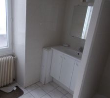 Salle de bain du RDC qui sera transformé en local technique