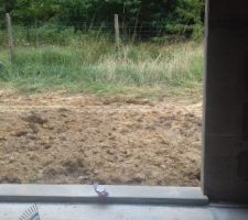 Terrassement presque fini