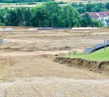 Avanc&eacute;es du chantier &agrave; mi Aout 2019