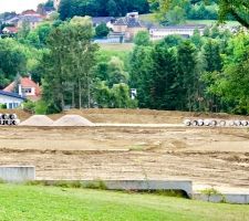 Avanc&eacute;es du chantier &agrave; mi Aout 2019