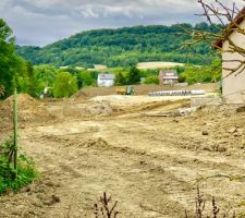 Avanc&eacute;es du chantier &agrave; mi Aout 2019