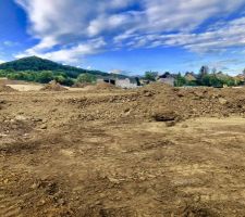 Avanc&eacute;es du chantier &agrave; mi Aout 2019