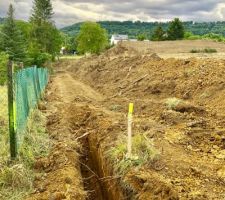 Avanc&eacute;es du chantier &agrave; mi Aout 2019