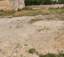 Vue Nord-Ouest (terrain vierge)