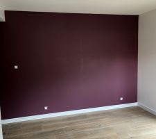 Peinture de la chambre suite parentale