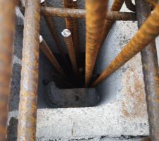 Chainages verticaux VS non reliés à ceux de la dalle